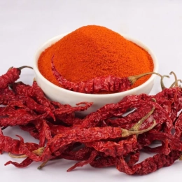 Piments rouges moulus